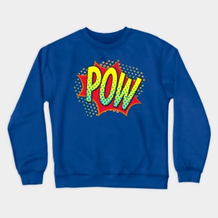 Onomatopoeia POW Crewneck Sweatshirt